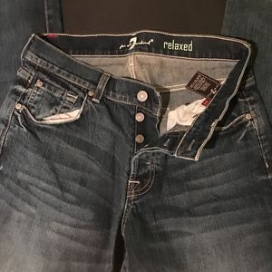 7 FOR ALL MANKIND MENS RELAXED JEAN SIZE 29